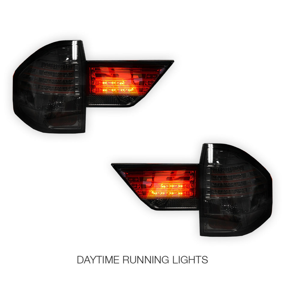 BMW X3 E83 Pre LCI (2004 - 2007) LED Tail Lights and Trunk Garnish LH + RH