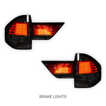 BMW X3 E83 Pre LCI (2004 - 2007) LED Tail Lights and Trunk Garnish LH + RH