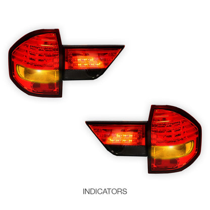 BMW X3 E83 Pre LCI (2004 - 2007) LED Tail Lights and Trunk Garnish LH + RH