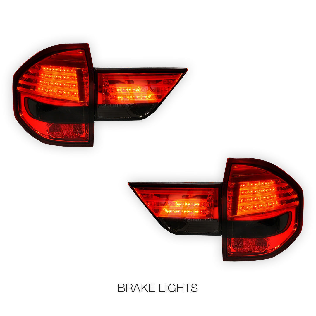 BMW X3 E83 Pre LCI (2004 - 2007) LED Tail Lights and Trunk Garnish LH + RH