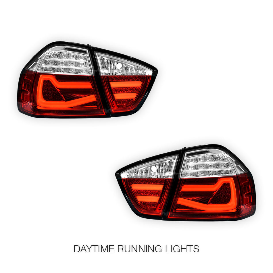 BMW 3 Series E90 Pre LCI (2005 - 2008) Full LED Tail Lights LH + RH