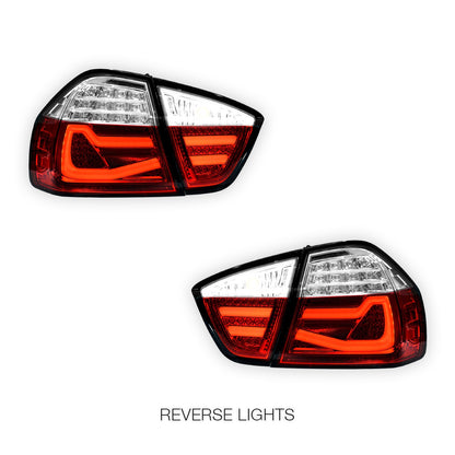 BMW 3 Series E90 Pre LCI (2005 - 2008) Full LED Tail Lights LH + RH