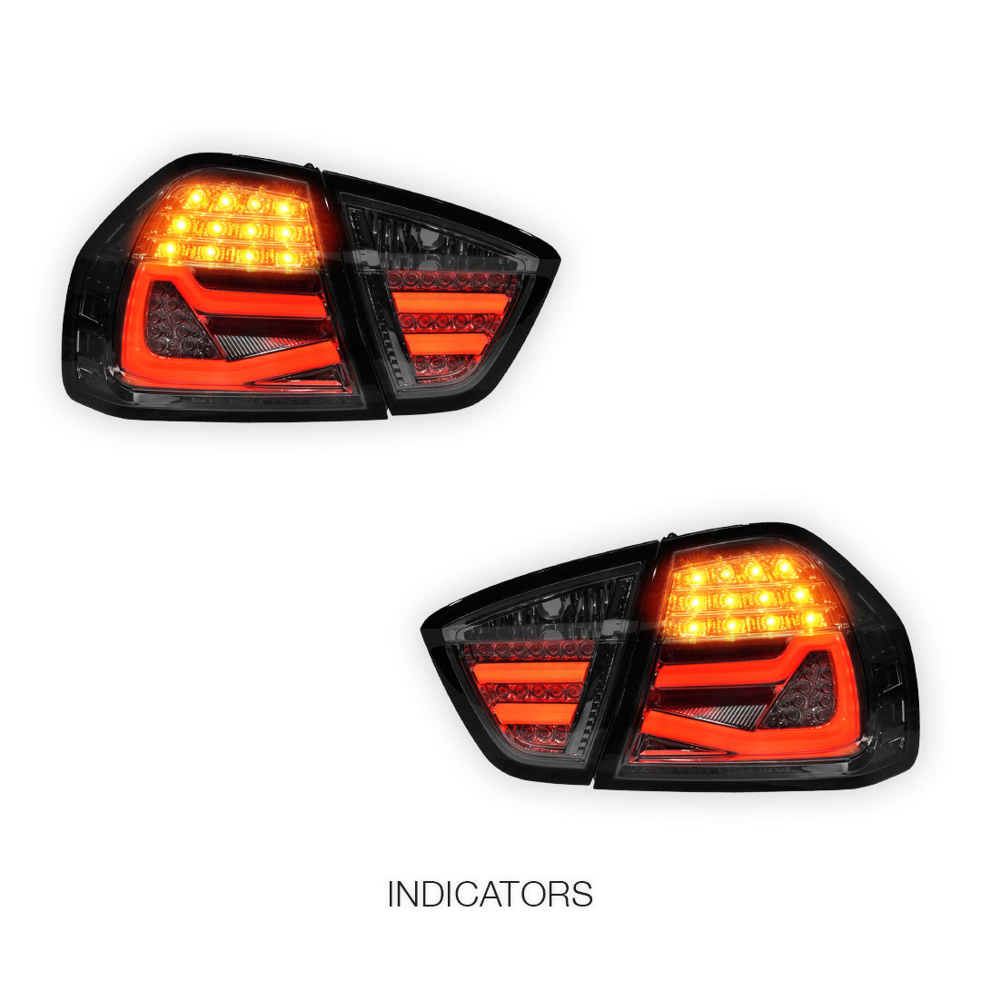 BMW 3 Series E90 Pre LCI (2005 - 2008) Full LED Tail Lights LH + RH