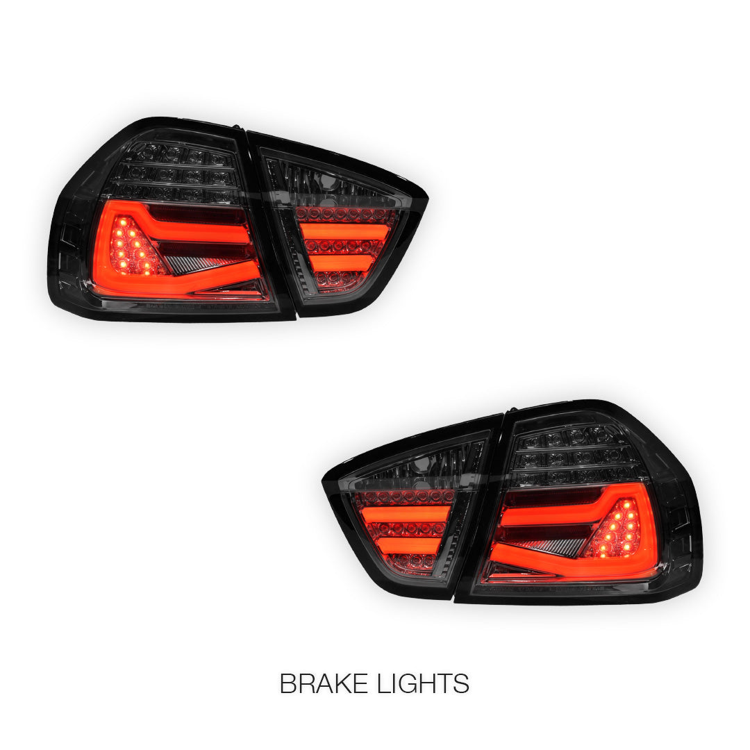 BMW 3 Series E90 Pre LCI (2005 - 2008) Full LED Tail Lights LH + RH