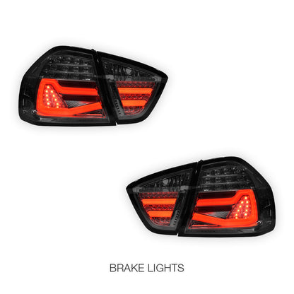 BMW 3 Series E90 Pre LCI (2005 - 2008) Full LED Tail Lights LH + RH