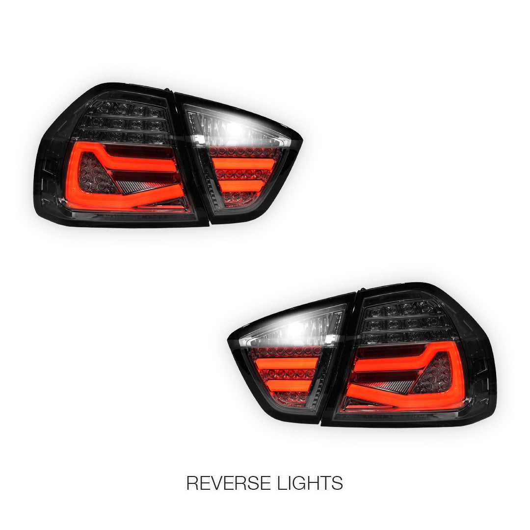 BMW 3 Series E90 Pre LCI (2005 - 2008) Full LED Tail Lights LH + RH