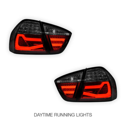 BMW 3 Series E90 Pre LCI (2005 - 2008) Full LED Tail Lights LH + RH