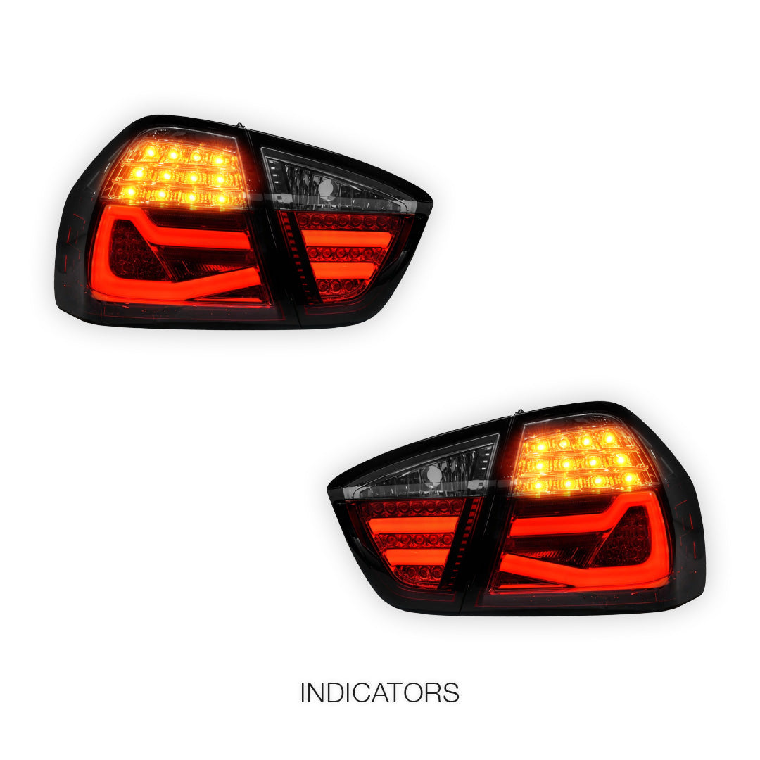 BMW 3 Series E90 Pre LCI (2005 - 2008) Full LED Tail Lights LH + RH