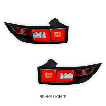 Land Rover Range Rover Evoque L538 (2011 - 2015) Black Full LED Tail Lights LH + RH