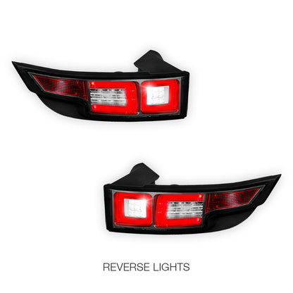 Land Rover Range Rover Evoque L538 (2011 - 2015) Black Full LED Tail Lights LH + RH
