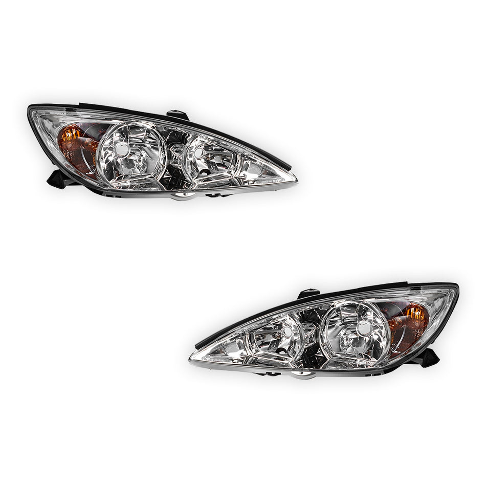 Toyota Camry XV30 Series 1 (2002 - 2004) Chrome Headlights LH + RH