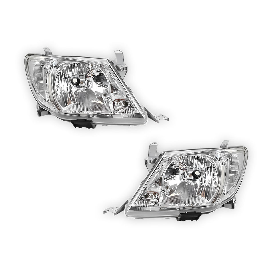 Toyota HiLux N70 2WD / 4WD (2008 - 2012) Headlights LH + RH