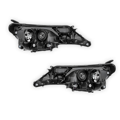 Toyota RAV4 XA40 (2012 - 2015) Non-Xenon Chrome Headlights LH + RH