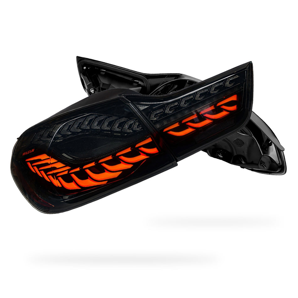 BMW 4 Series F32 / F33 / F36 / F82 / F83 (2013 - 2020) Smoked Sequential Full LED / OLED Tail Lights LH + RH
