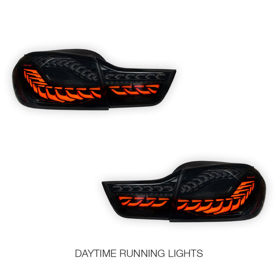 BMW 4 Series F32 / F33 / F36 / F82 / F83 (2013 - 2020) Smoked Sequential Full LED / OLED Tail Lights LH + RH