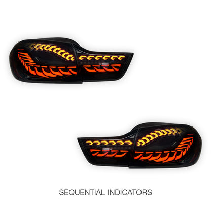 BMW 4 Series F32 / F33 / F36 / F82 / F83 (2013 - 2020) Smoked Sequential Full LED / OLED Tail Lights LH + RH
