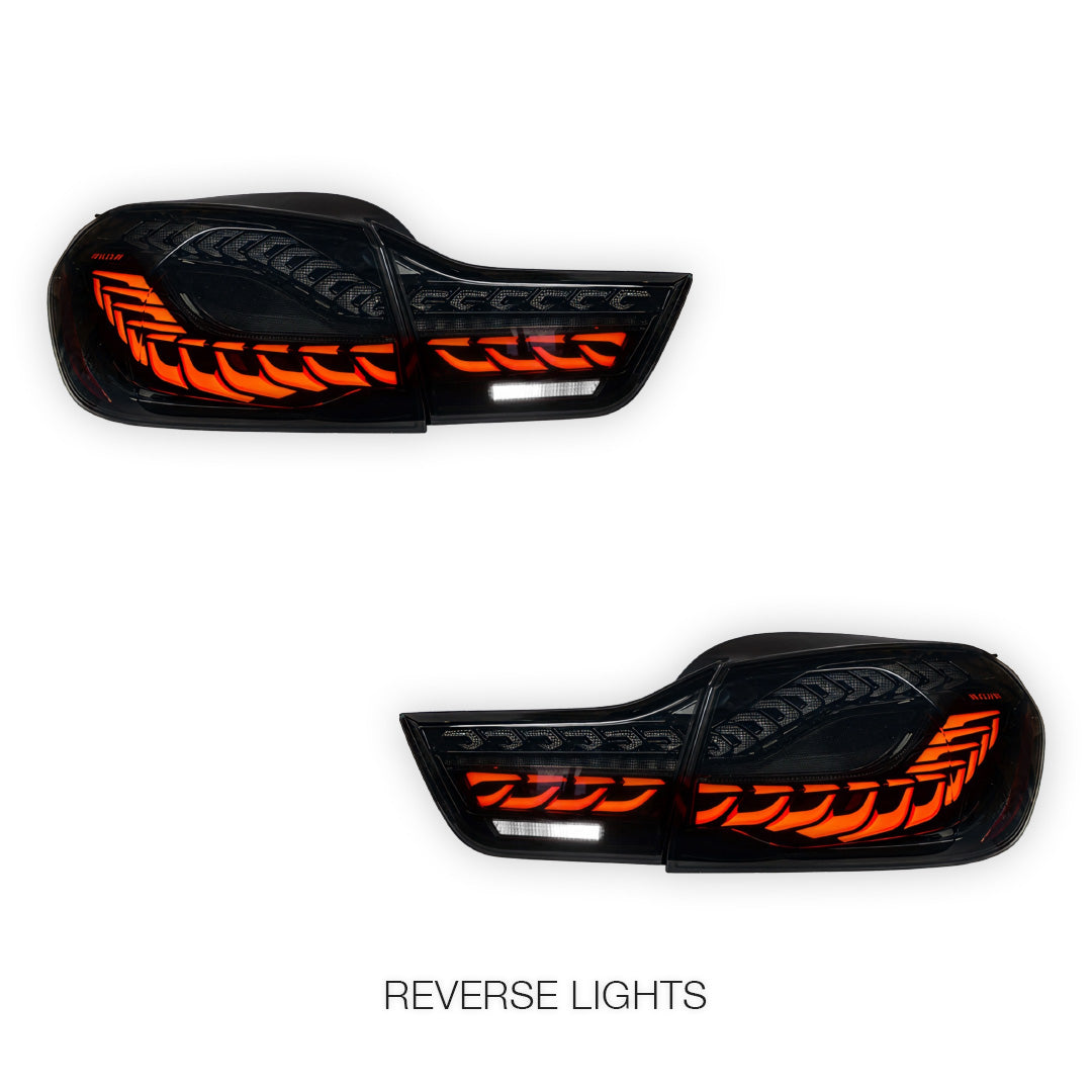 BMW 4 Series F32 / F33 / F36 / F82 / F83 (2013 - 2020) Smoked Sequential Full LED / OLED Tail Lights LH + RH