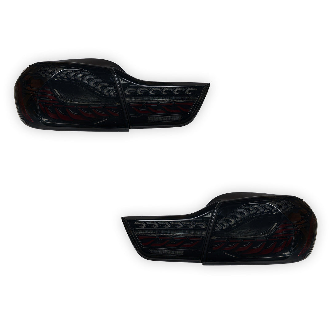 BMW 4 Series F32 / F33 / F36 / F82 / F83 (2013 - 2020) Smoked Sequential Full LED / OLED Tail Lights LH + RH