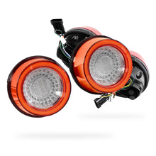 Ferrari 512 (1991 - 1996) Clear Red Full 3D LED Stripe Bar Tail Lights LH + RH