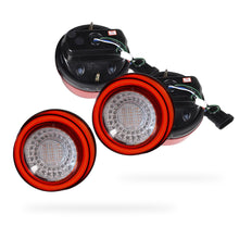Ferrari F50 (1995 - 1997) Clear Red Full 3D LED Stripe Bar Tail Lights LH + RH