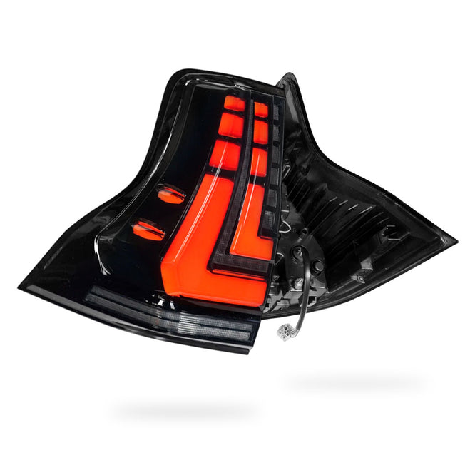 Toyota LandCruiser Prado 150 Series (2018 - 2023) Smoked Sequential Full LED Tail Lights LH + RH