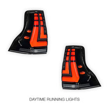 Toyota LandCruiser Prado 150 Series (2018 - 2023) Smoked Sequential Full LED Tail Lights LH + RH