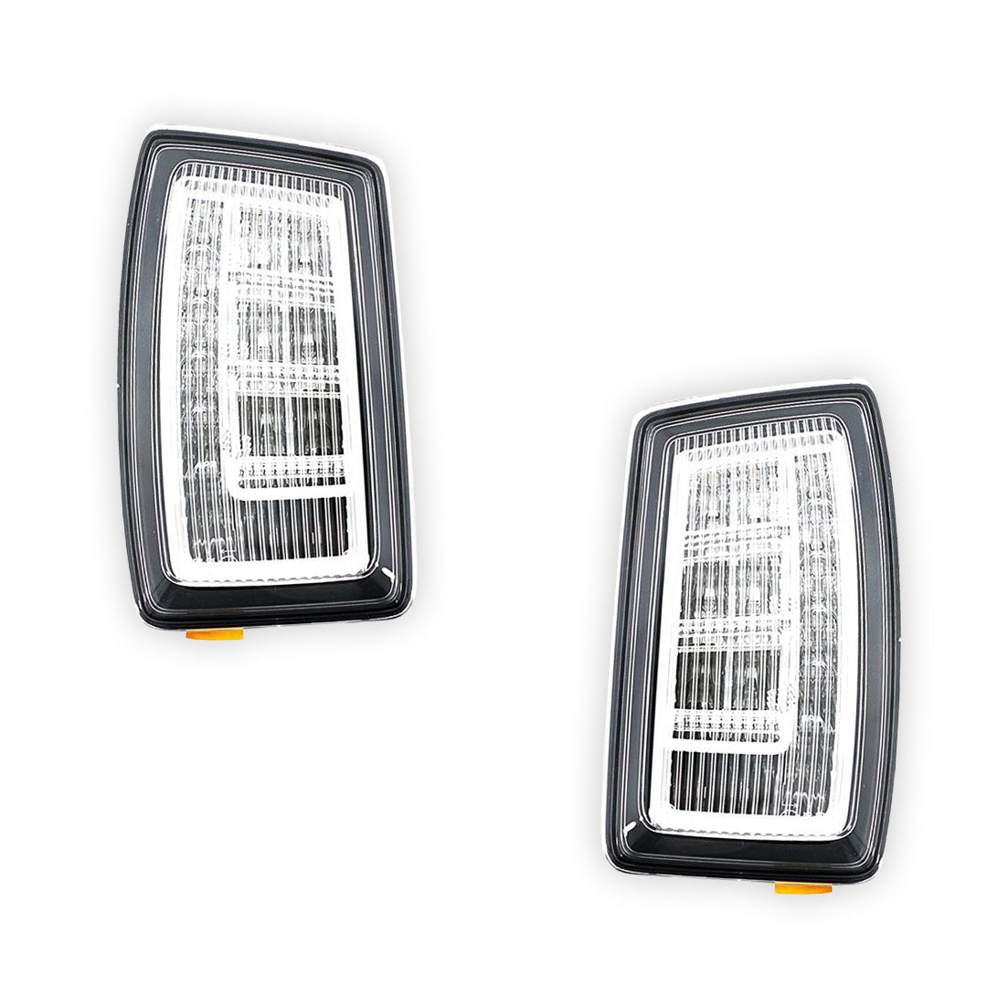 Audi A1 8X (2014 - 2018) Genuine Clear / Red LED Tail Lights LH + RH