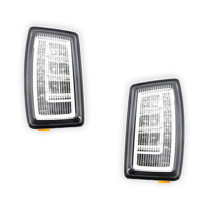 Audi A1 8X (2014 - 2018) Genuine Clear / Red LED Tail Lights LH + RH