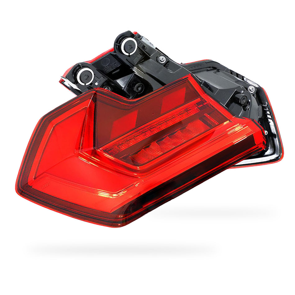 Audi A1 8X (2019 - 2025) Genuine Clear / Red LED Tail Lights LH + RH