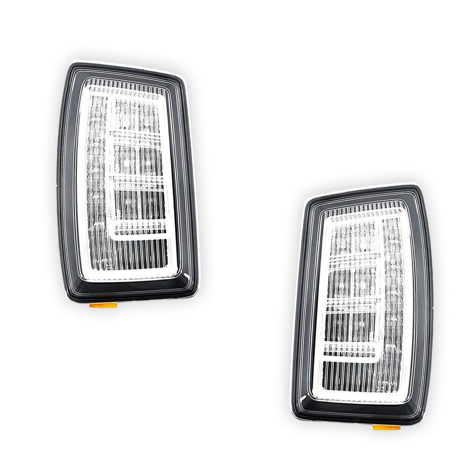 Audi A1 8X (2014 - 2018) Genuine Clear / Red LED Tail Lights LH + RH