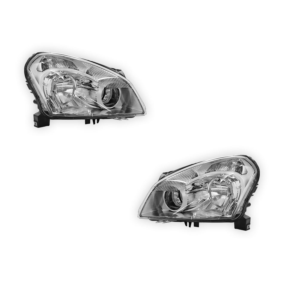 Nissan Dualis J10 Series 1 (2007 - 2010) Headlights LH + RH