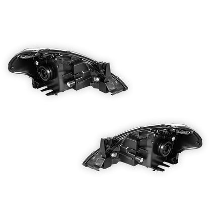Nissan Tiida C11 (2006 - 2009) Chrome Headlights LH + RH