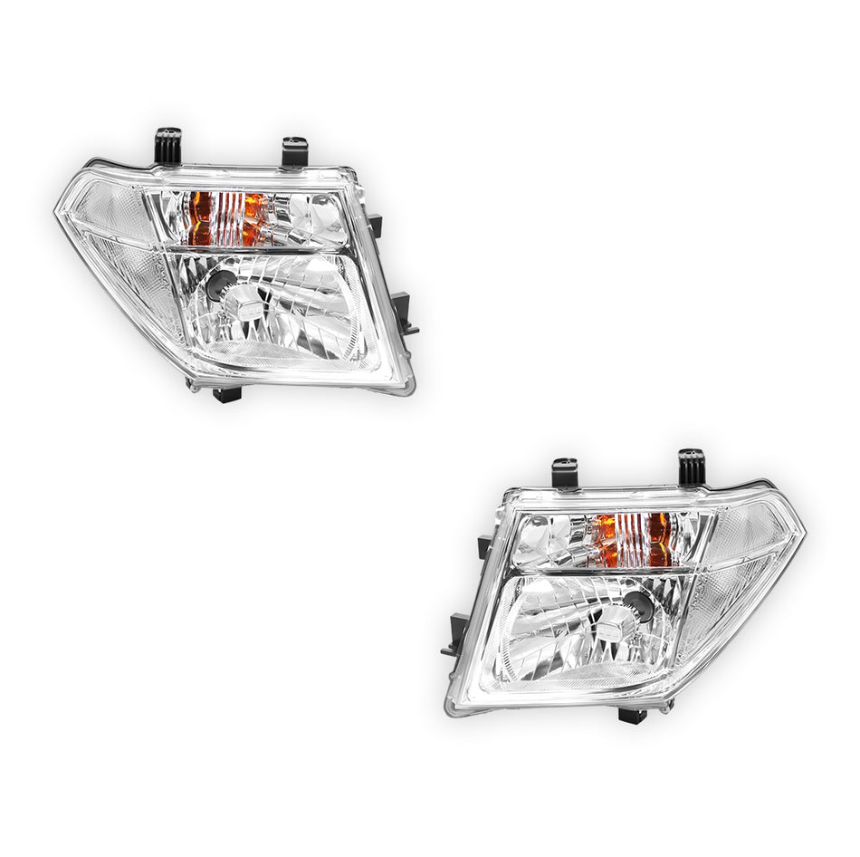 Nissan Navara D40 (2005 - 2010) Headlights LH + RH