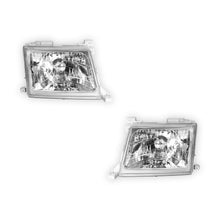 Nissan Navara D22 (1999 - 2001) Headlights LH + RH