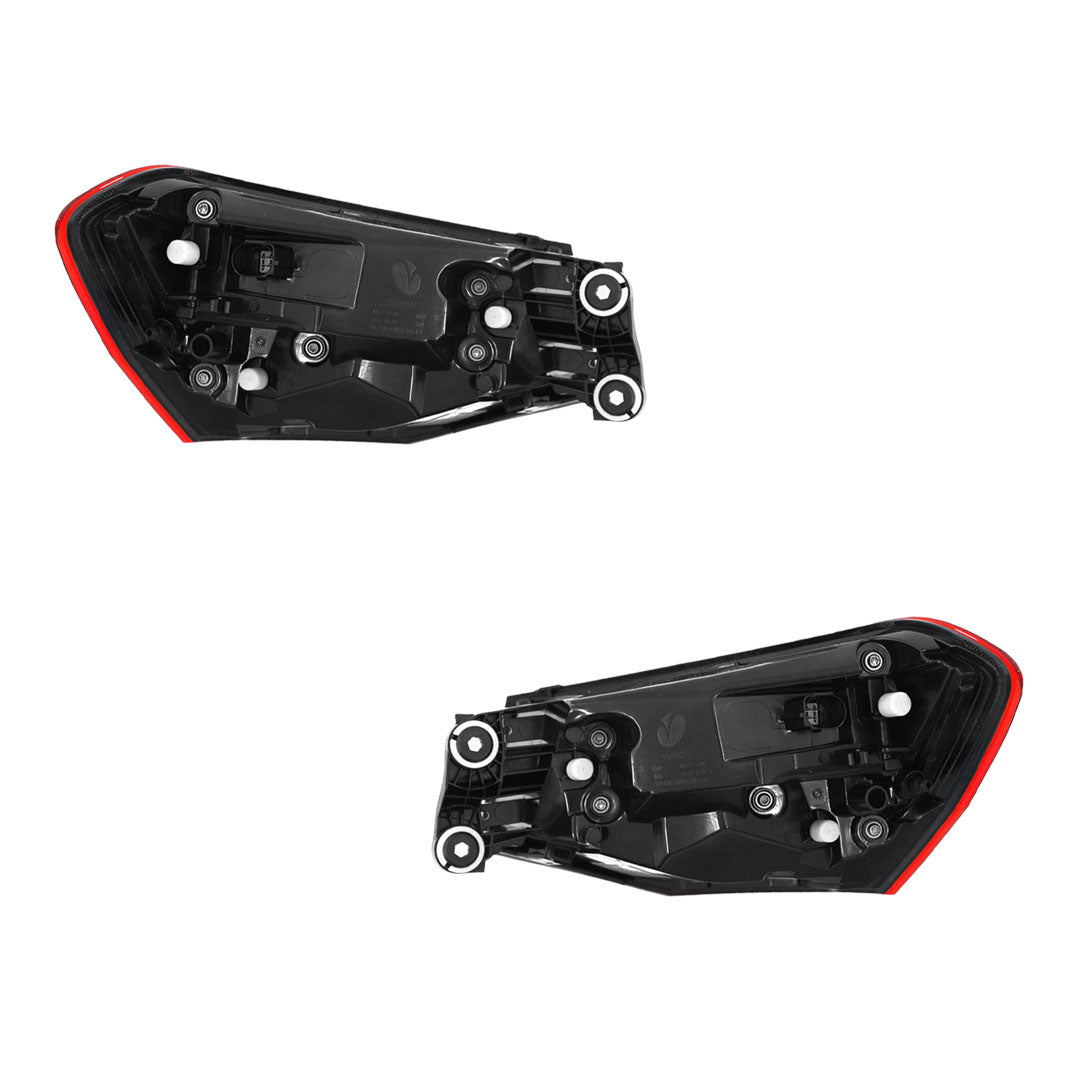 Audi A3 8V (2020 - 2025) Genuine Red / Black Outer Tail Lights LH + RH