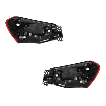 Audi A3 8V (2020 - 2025) Genuine Red / Black Outer Tail Lights LH + RH