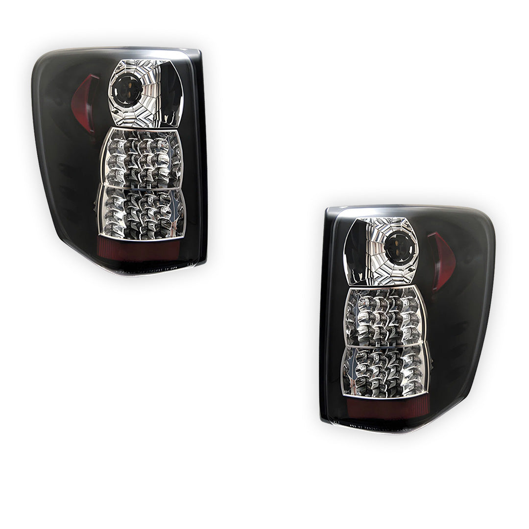 Jeep Grand Cherokee WJ (1999 - 2004) Black LED Tail Lights LH + RH