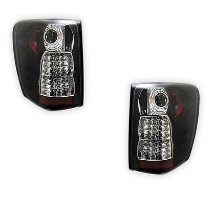 Jeep Grand Cherokee WJ (1999 - 2004) Black LED Tail Lights LH + RH