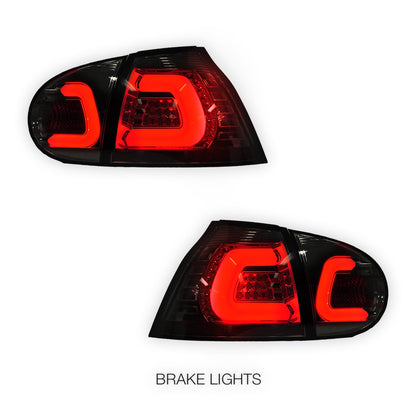 Volkswagen Golf MK5 (2004 - 2009) 3D LED Tail Lights LH + RH