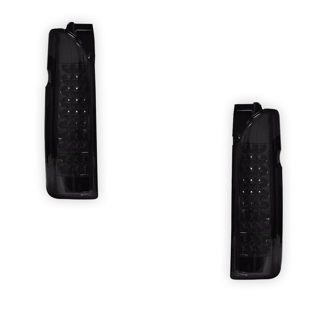 Toyota HiAce H200 (2005 - 2018) Smoked Black LED Tail Lights LH + RH