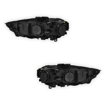 Audi A3 8V (2016 - 2020) Genuine Chrome Black HID Headlights LH + RH