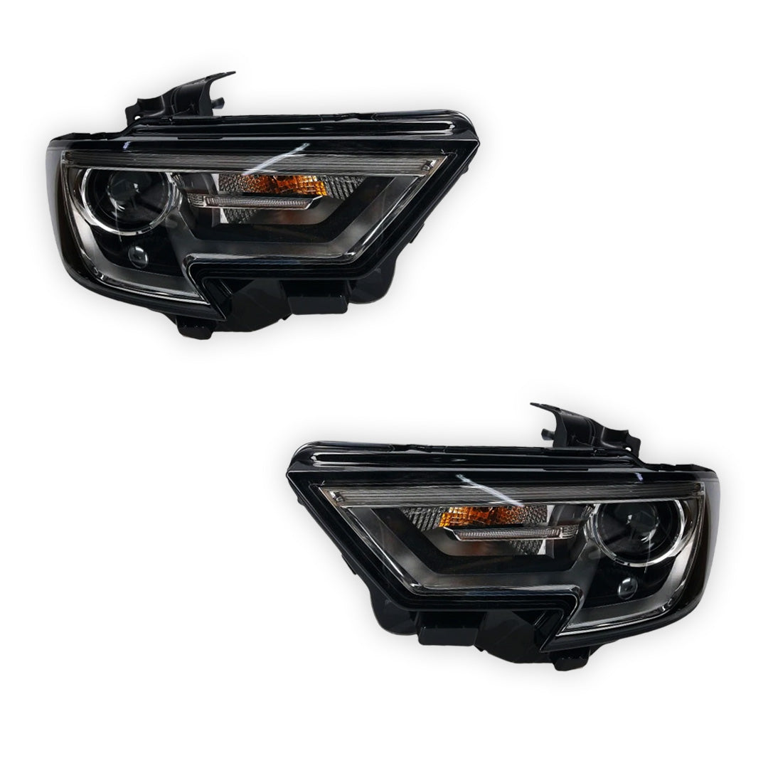 Audi A3 8V (2016 - 2020) Genuine Chrome Black HID Headlights LH + RH