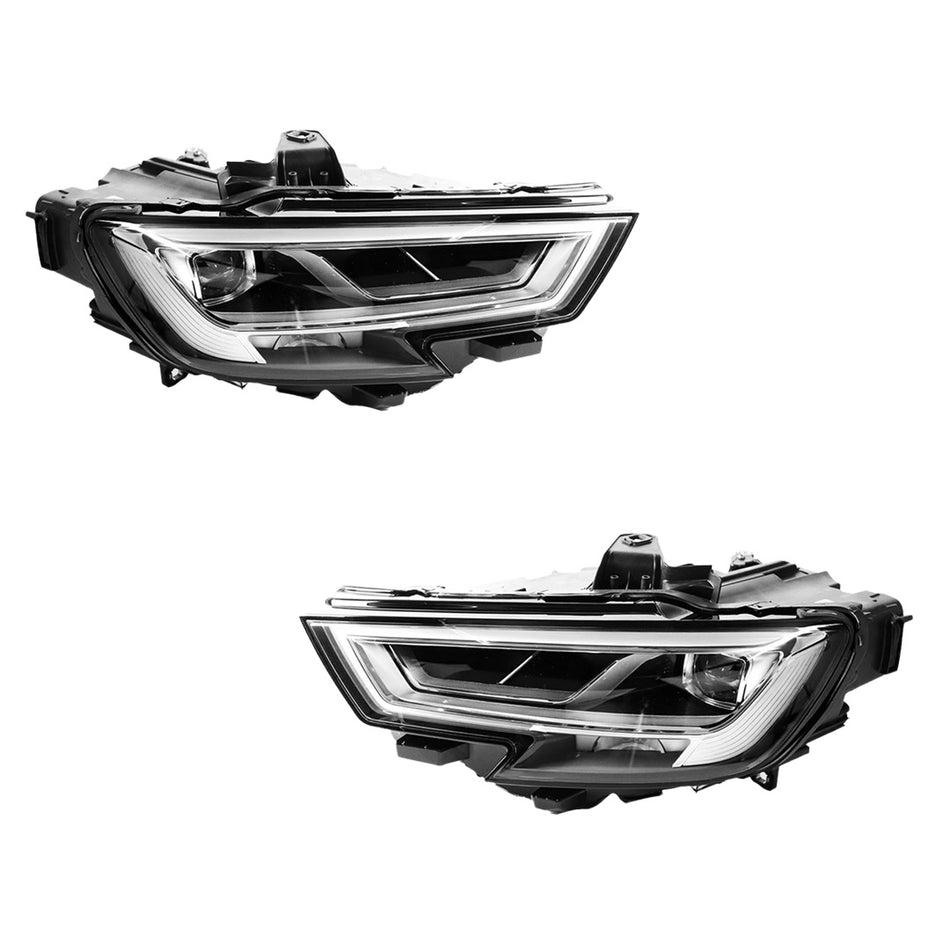 Audi A3 8V (2016 - 2020) Genuine Clear LED Headlights LH + RH