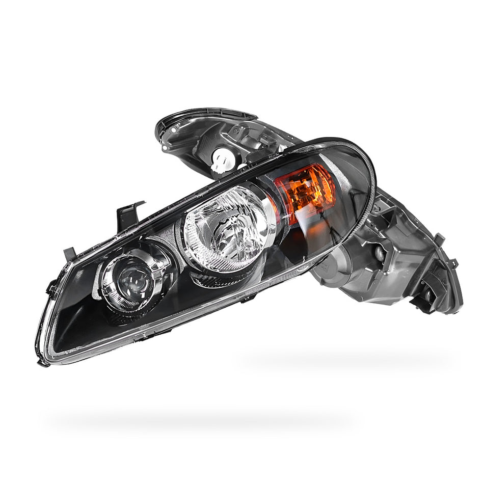 Nissan Pulsar N16 Hatch (2003 - 2005) Black Headlights LH + RH