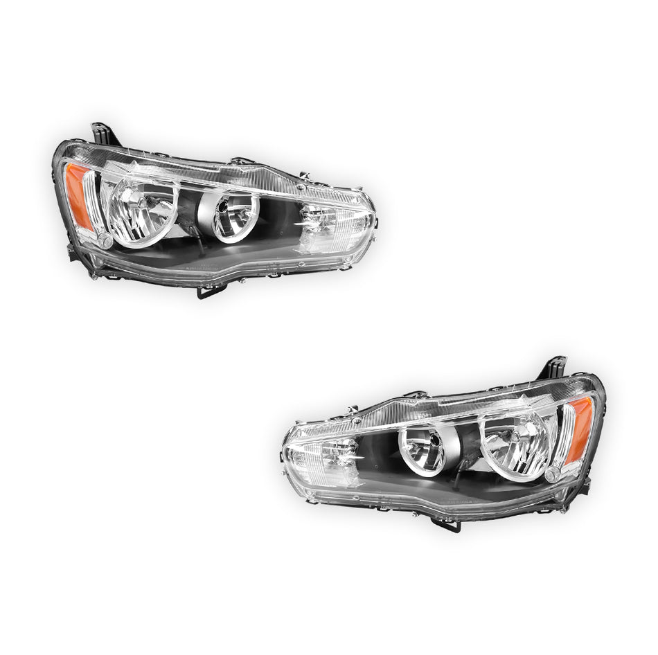 Mitsubishi Lancer CJ (2007 - 2015) Headlights LH + RH