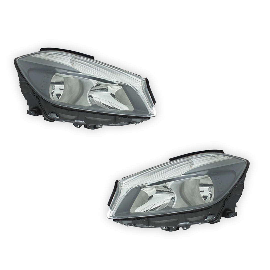 Mercedes-Benz A-Class W176 (2012 - 2018) Non Xenon Non LED Headlights LH + RH