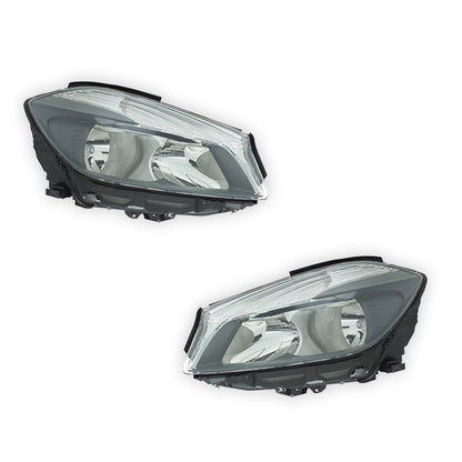Mercedes-Benz A-Class W176 (2012 - 2018) Non Xenon Non LED Headlights LH + RH