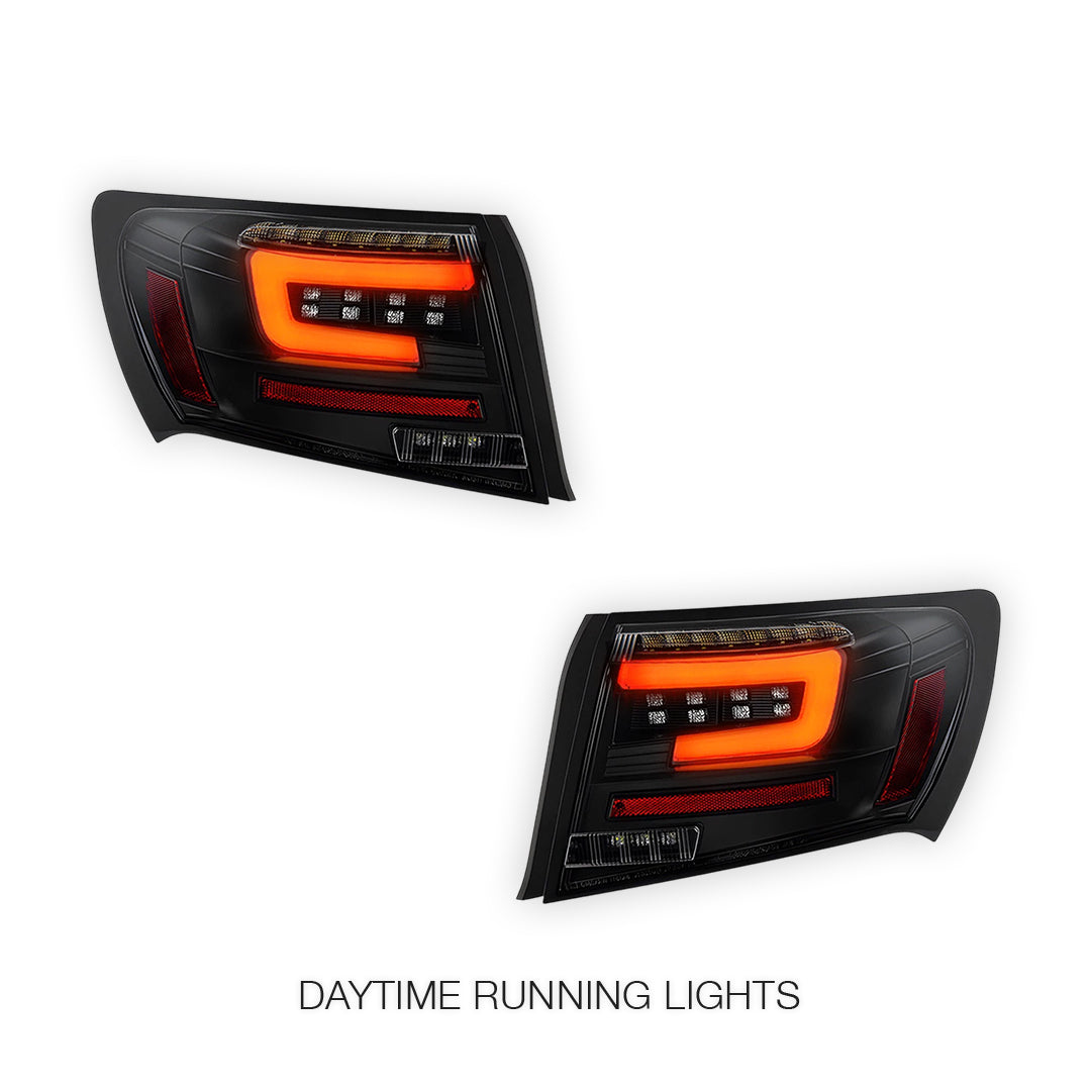Subaru Impreza GH / GJ (2007 - 2013) Sequential 3D LED Stripe Bar Tail Lights LH + RH