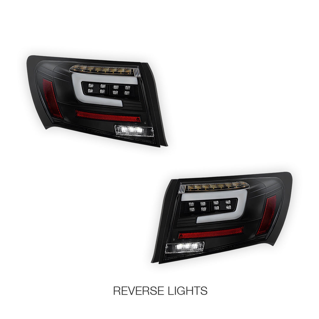 Subaru Impreza GH / GJ (2007 - 2013) Sequential 3D LED Stripe Bar Tail Lights LH + RH