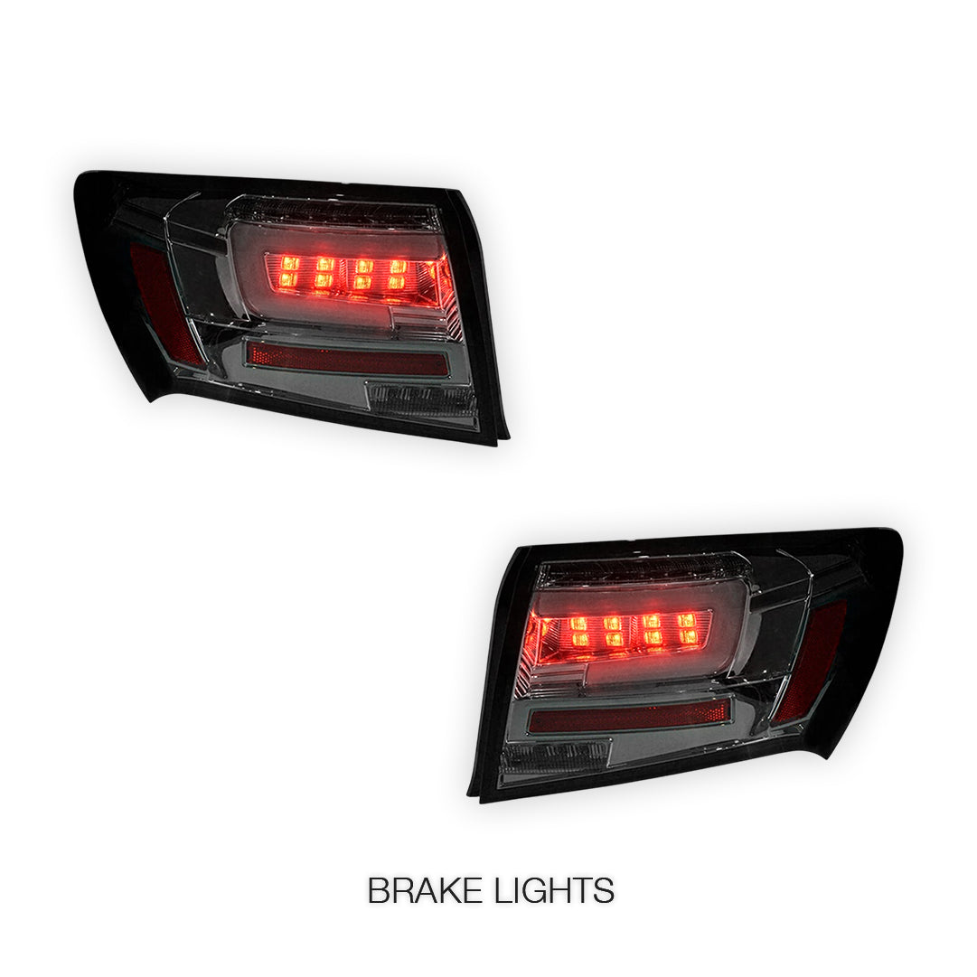 Subaru Impreza GH / GJ (2007 - 2013) Sequential 3D LED Stripe Bar Tail Lights LH + RH